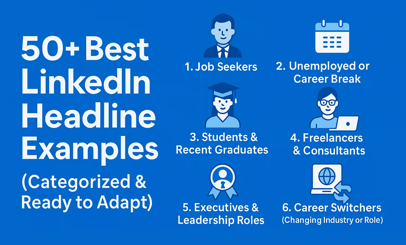 50+ Best LinkedIn Headline Examples