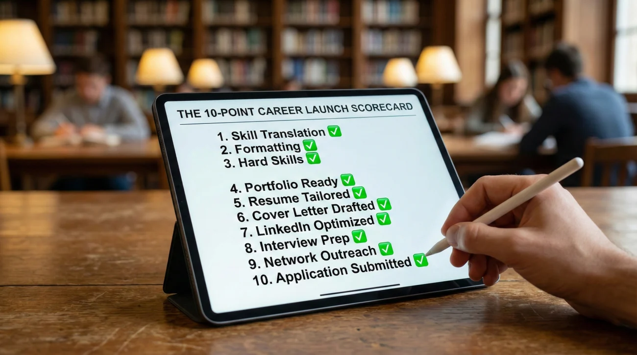 Career Launch Scorecard 10 Point Student Checklist