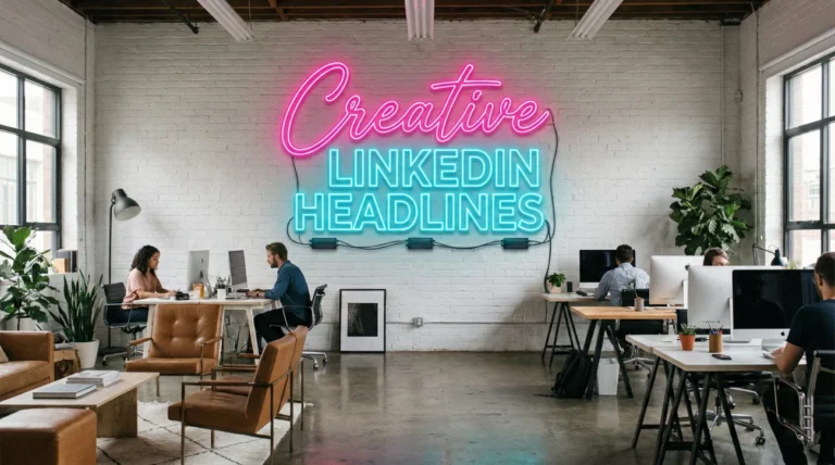 Creative & Catchy LinkedIn Headlines to Make You Stand Out