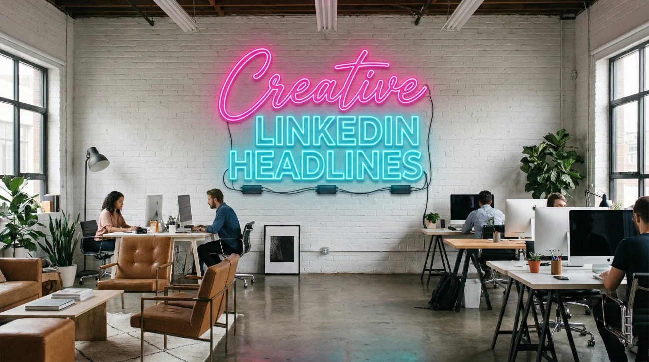 Creative & Catchy LinkedIn Headlines To Make You Stand Out