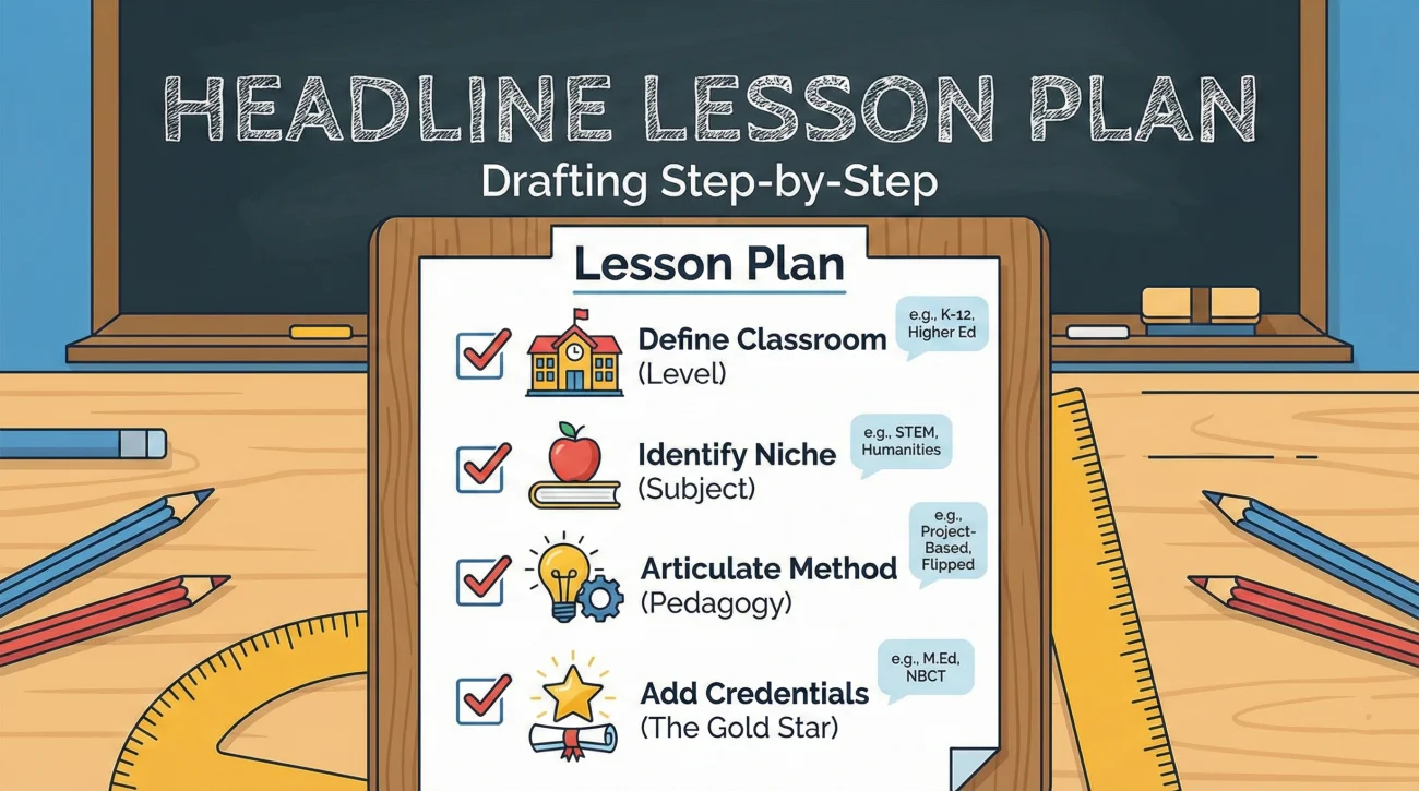 Drafting Your Headline Step By Step