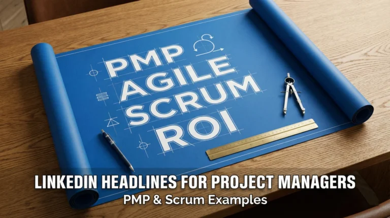 Effective LinkedIn Headlines for Project Managers (PMP & Scrum)