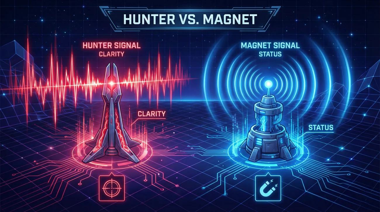 Hunter Vs Magnet