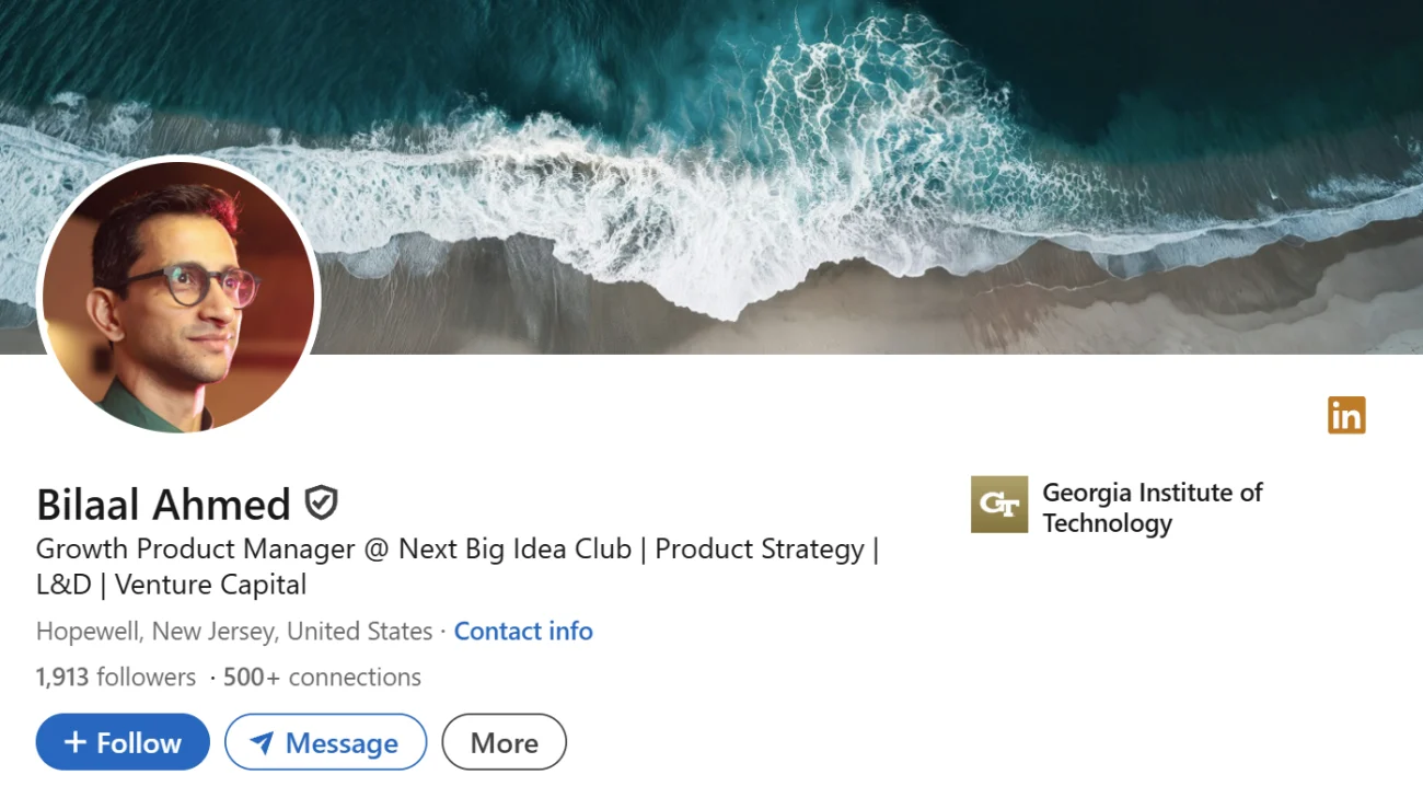 LinkedIn Headline Example For Growth Product Manager