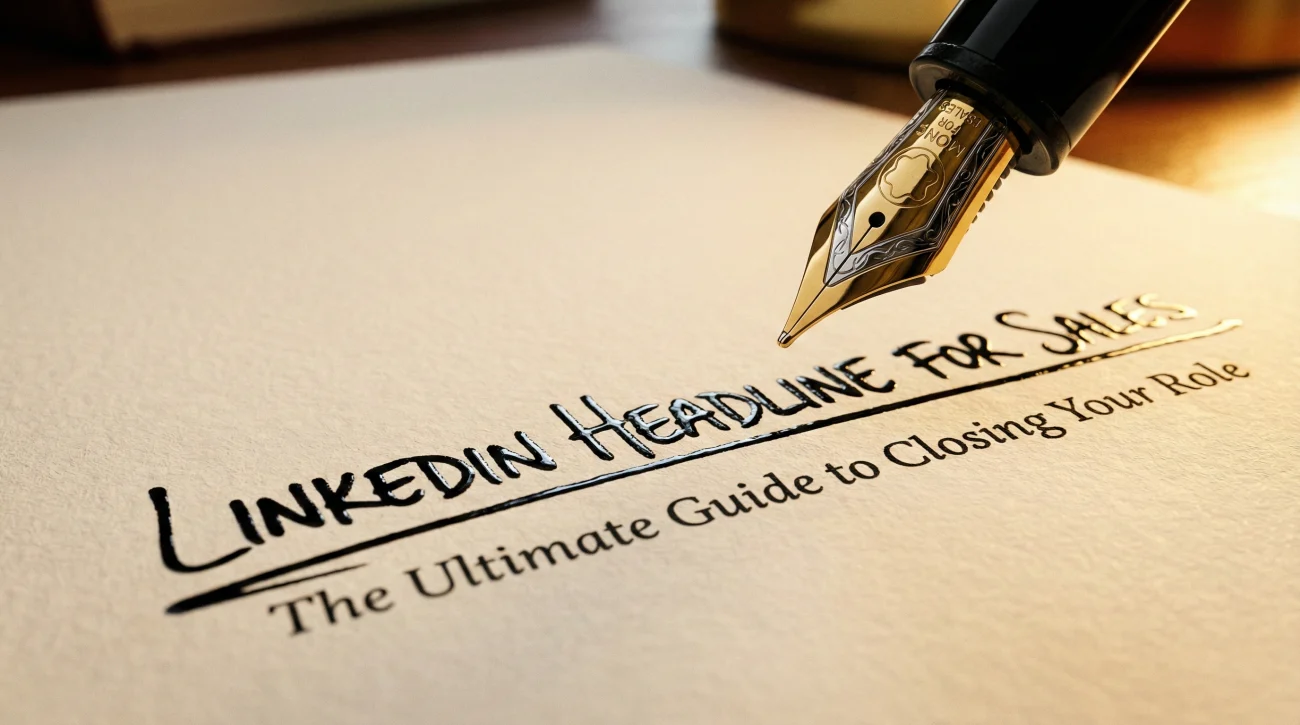 LinkedIn Headline For Sales