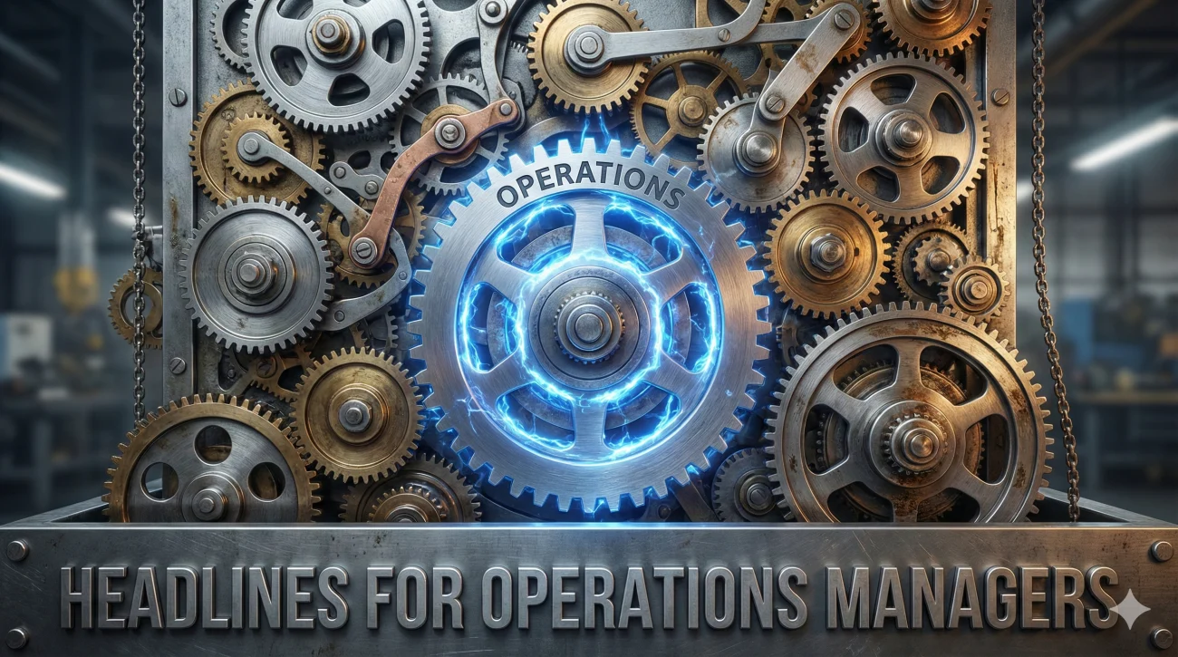 LinkedIn Headlines For Operations & Supply Chain Managers