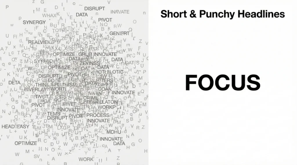 Minimalist LinkedIn Headlines