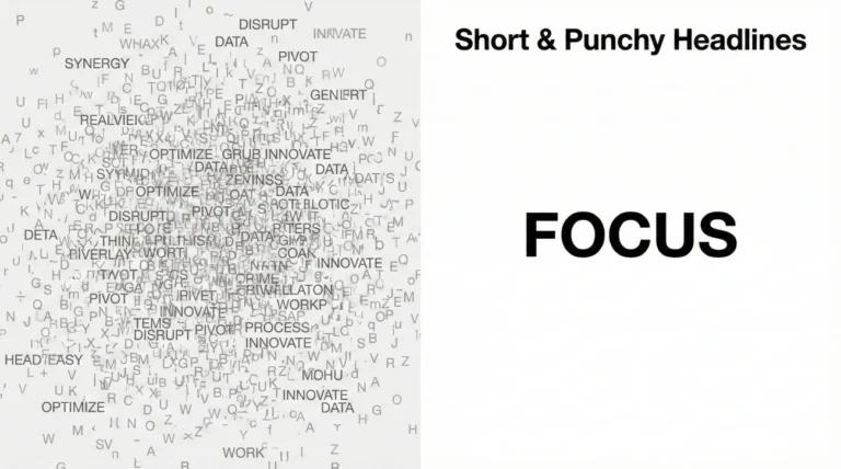 Short & Punchy: Minimalist LinkedIn Headlines (Under 100 Characters)