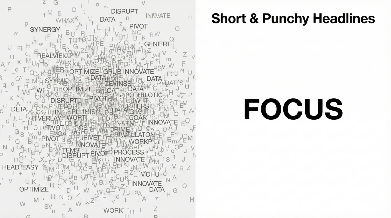 Minimalist LinkedIn Headlines