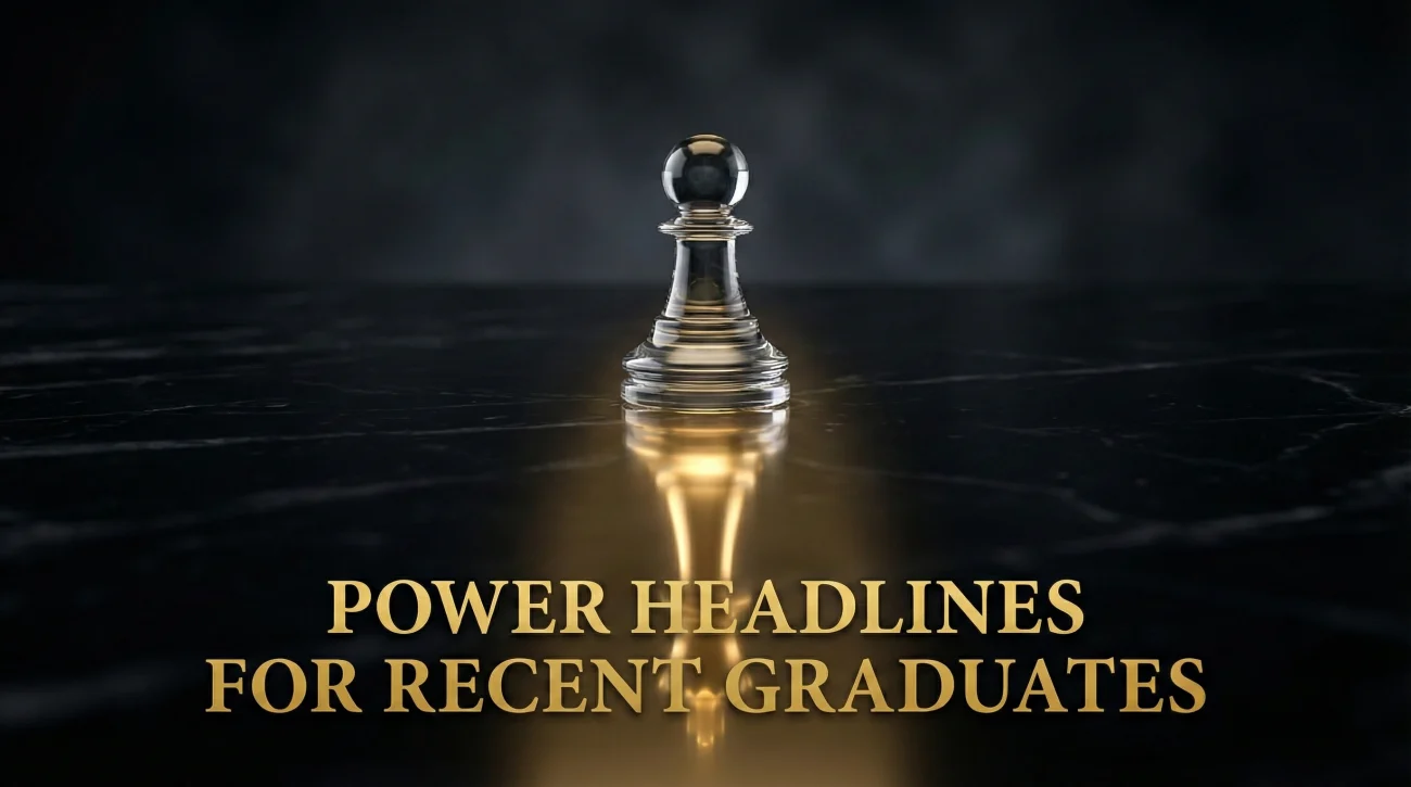 Power Headlines For Recent Graduates