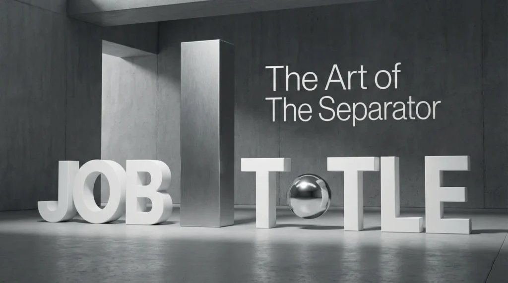 The Best Separator For Your LinkedIn Headline