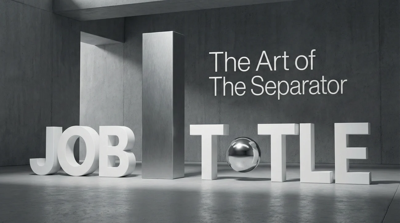The Best Separator For Your LinkedIn Headline