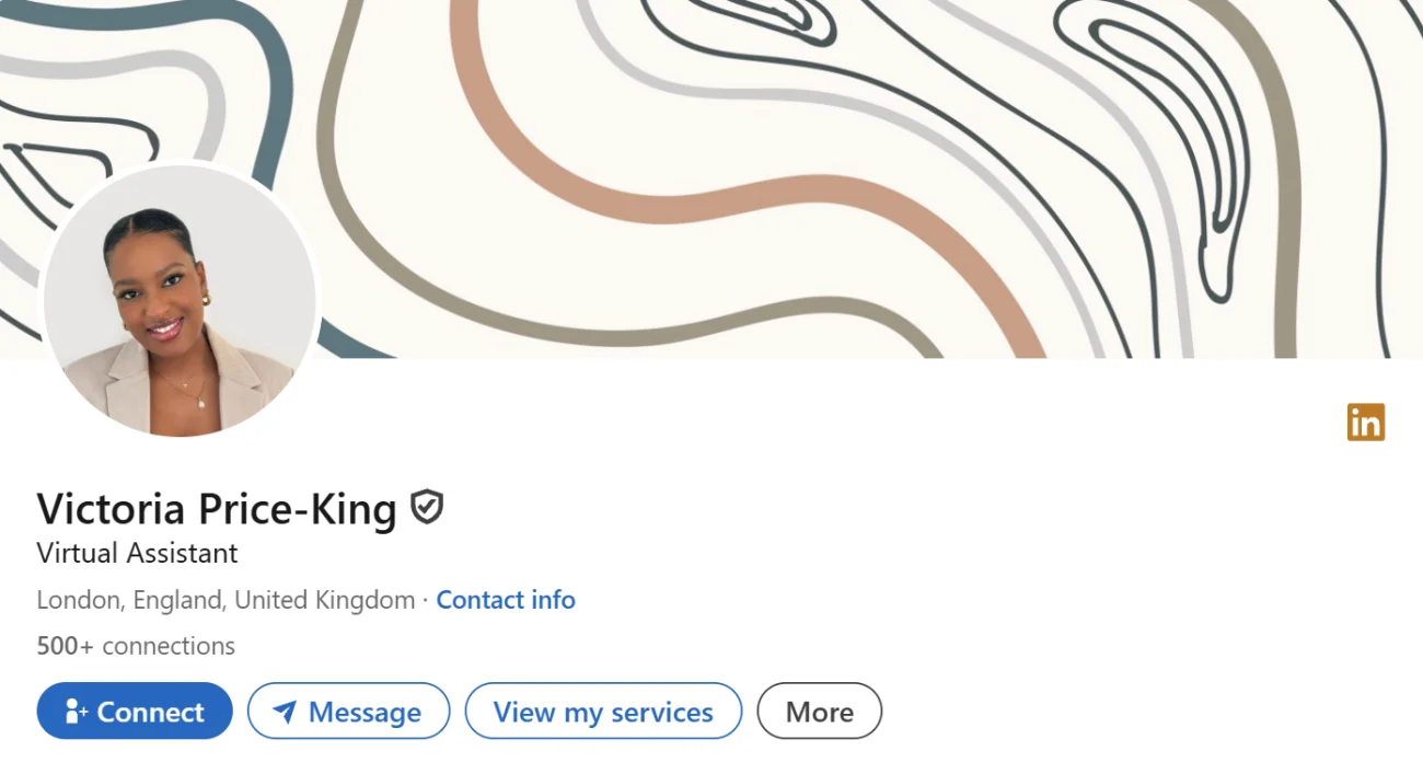 LinkedIn Headline Example For Virtual Assistants & Operations