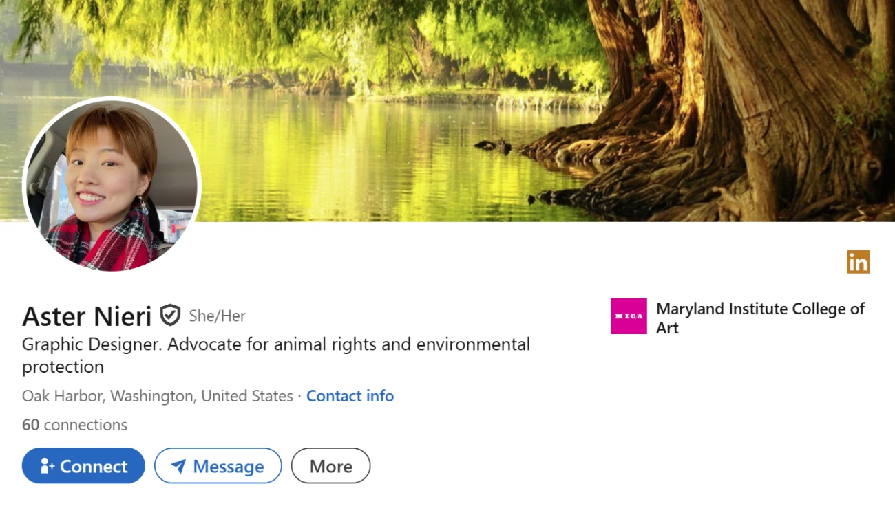 LinkedIn Headline Example For Animal Welfare