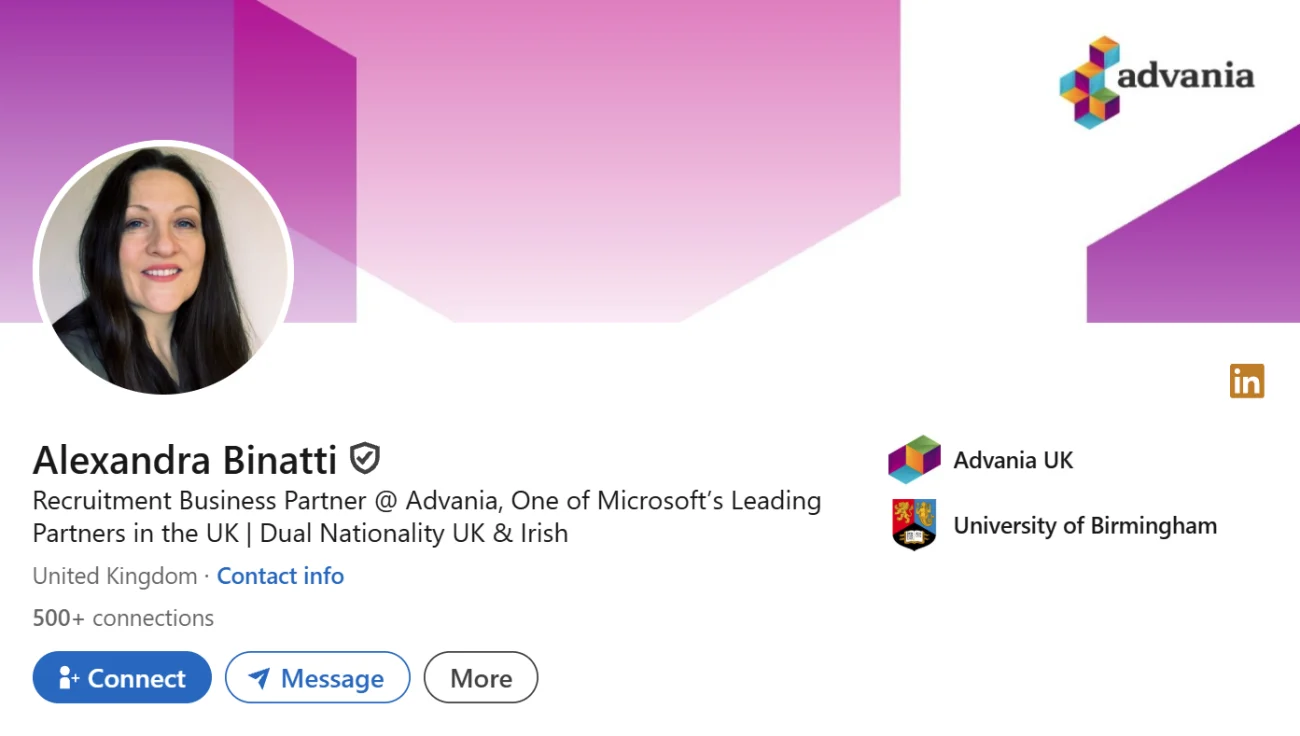 LinkedIn Headline Example For HR Generalists & Business Partners