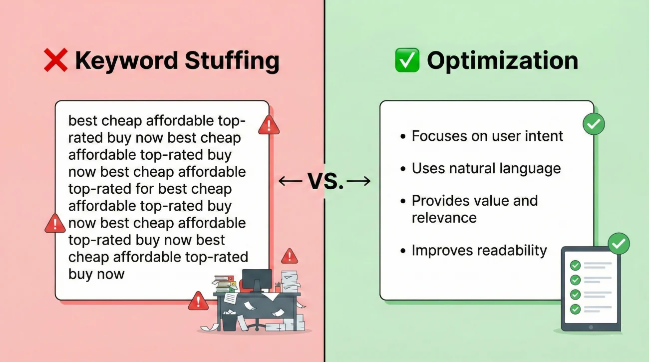 Optimization Vs Stuffing