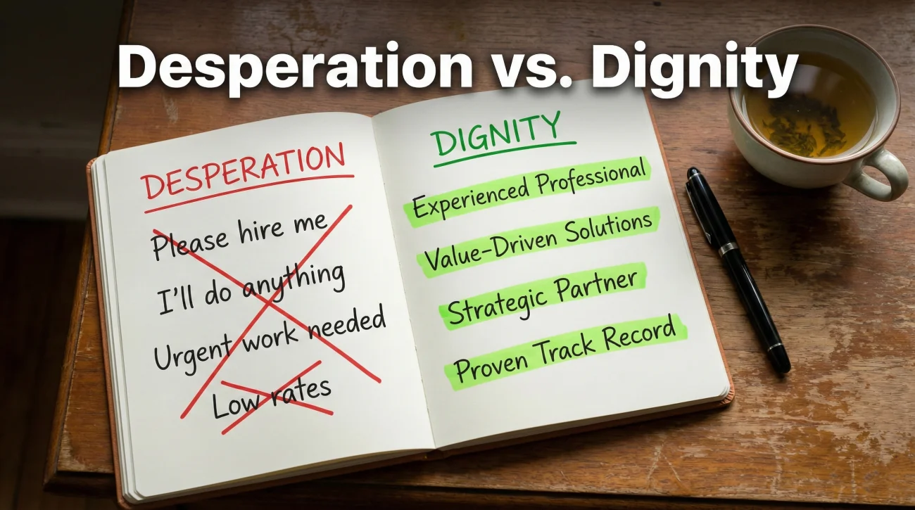 Desperation Vs Dignity
