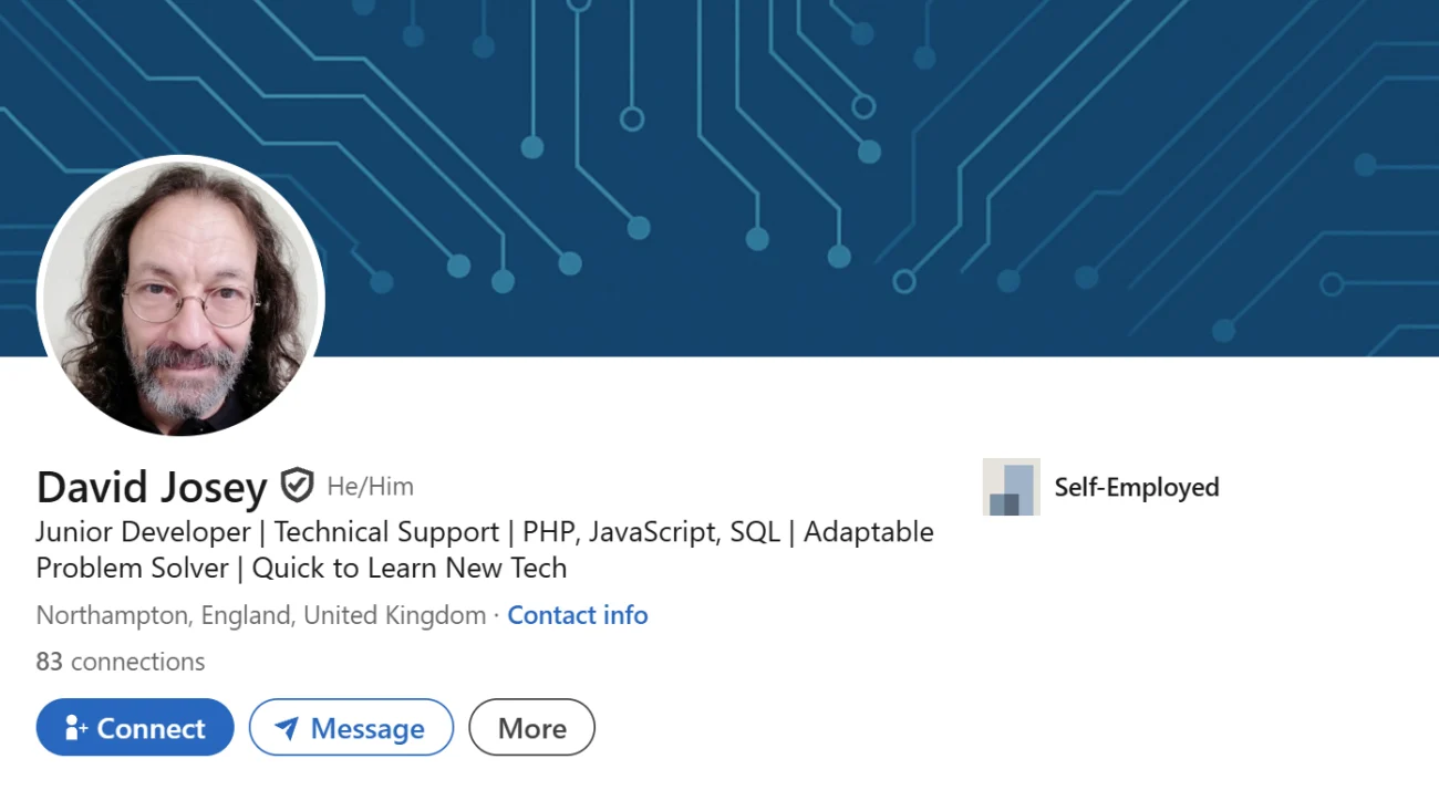 LinkedIn Headline Example For Parents Returning To Work