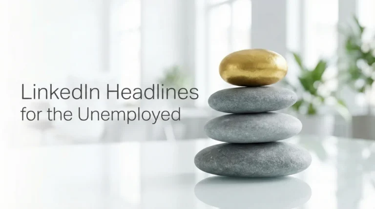 How to Write a LinkedIn Headline for the Unemployed (Avoid Being Desperate)