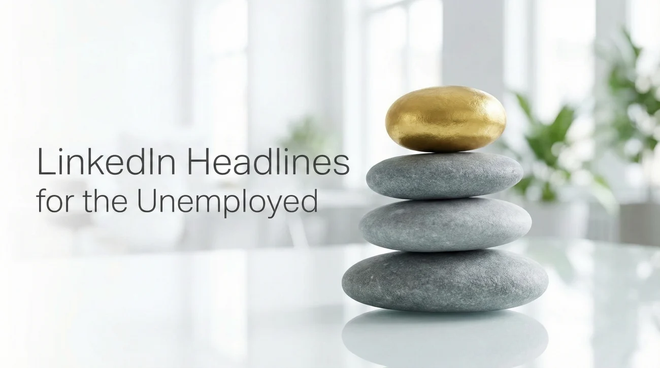 LinkedIn Headline For The Unemployed