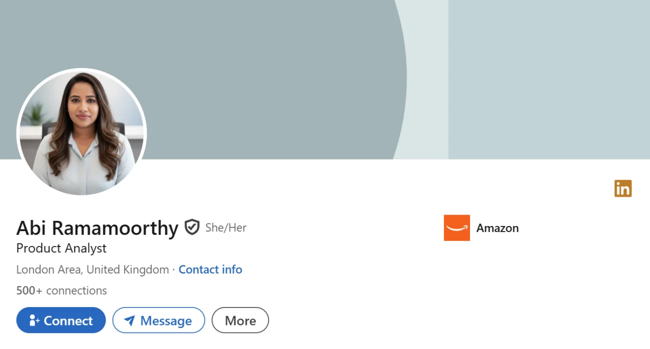 LinkedIn Headline Example For Product Analyst