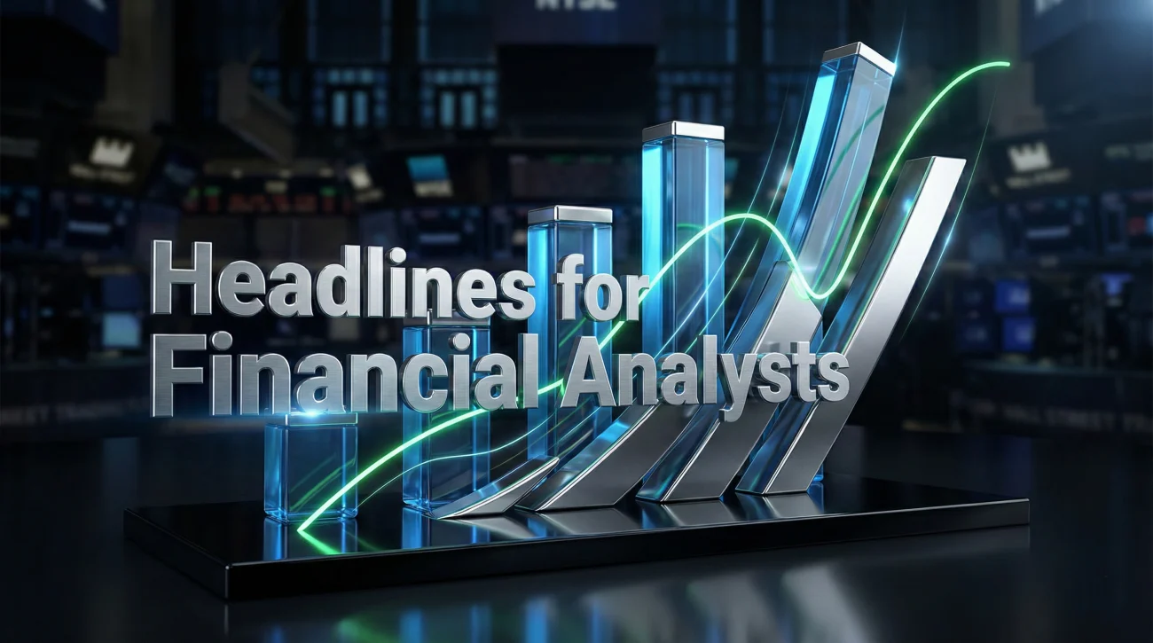 Professional LinkedIn Headlines For Financial Analysts