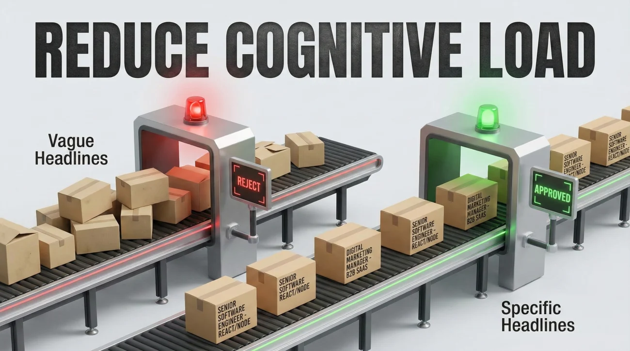 Reduce Cognitive Load