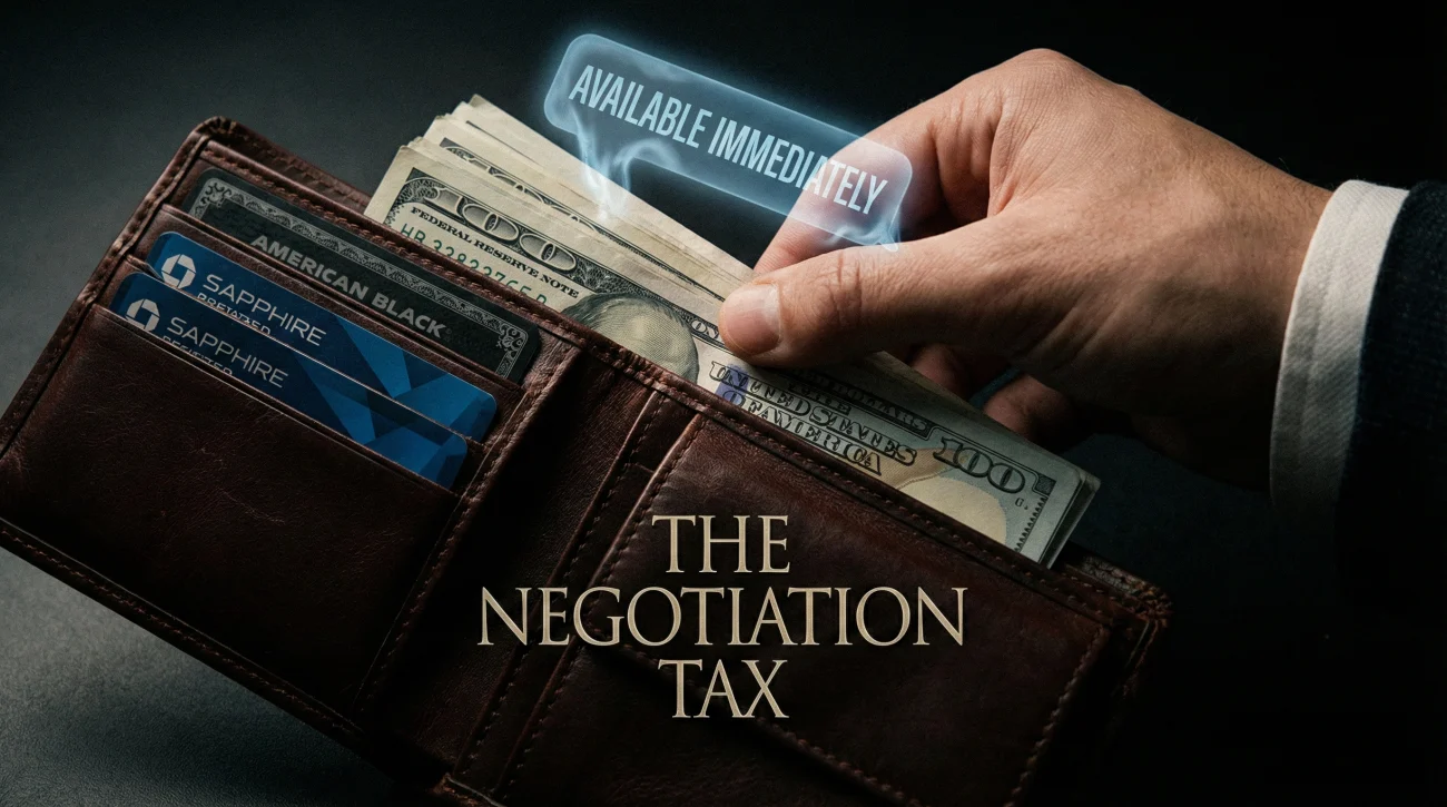 The Negotiation Tax