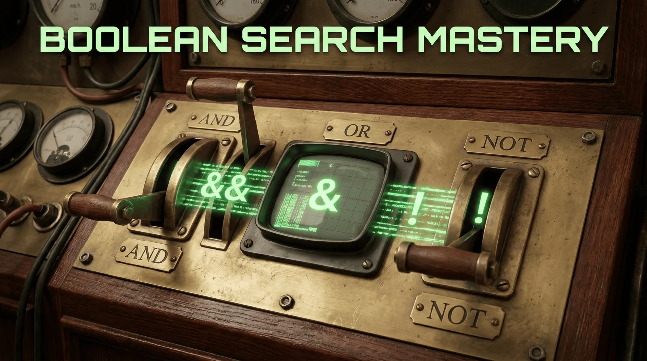 Boolean Search Mastery