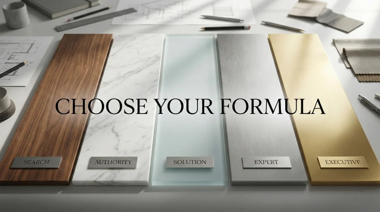Choose Your Formula