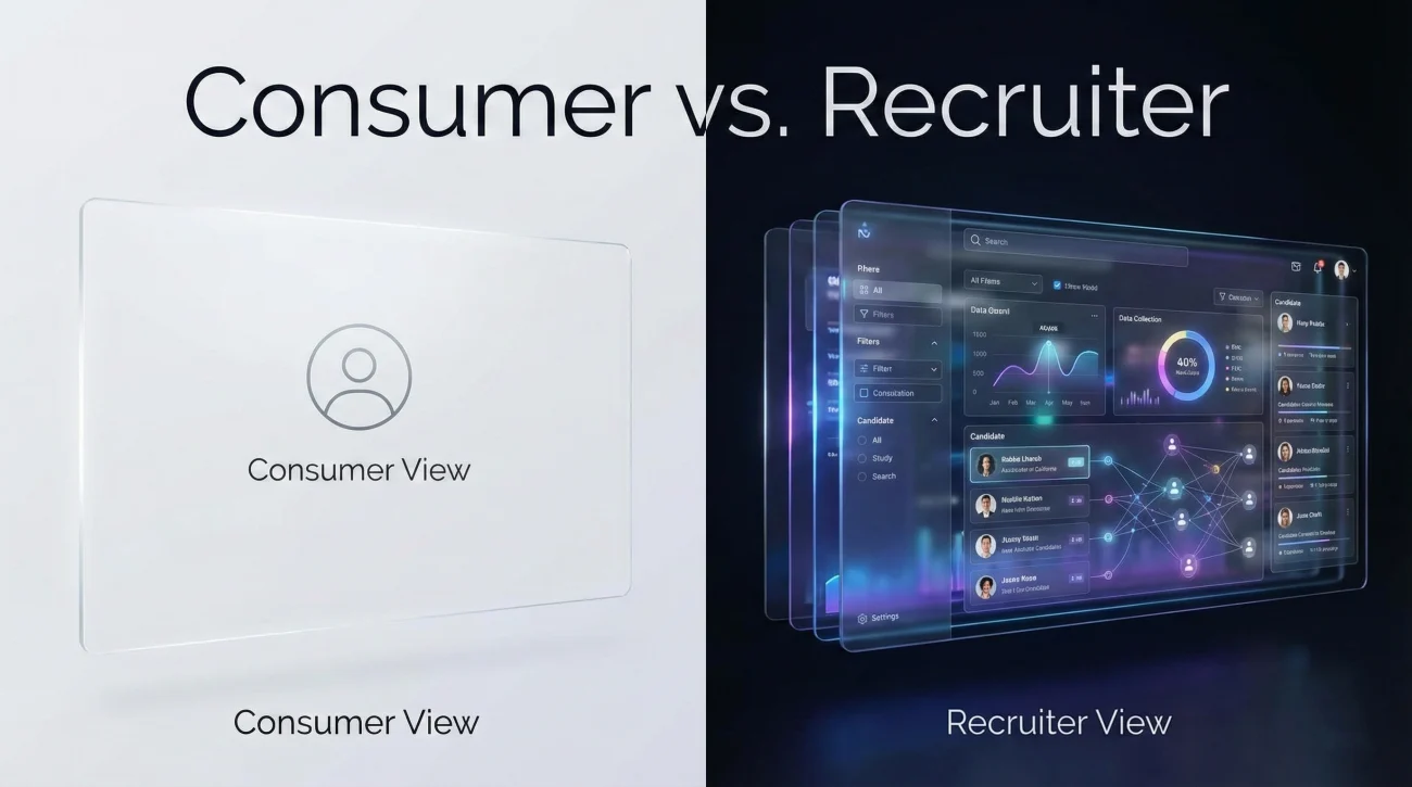 Consumer Vs Recruiter