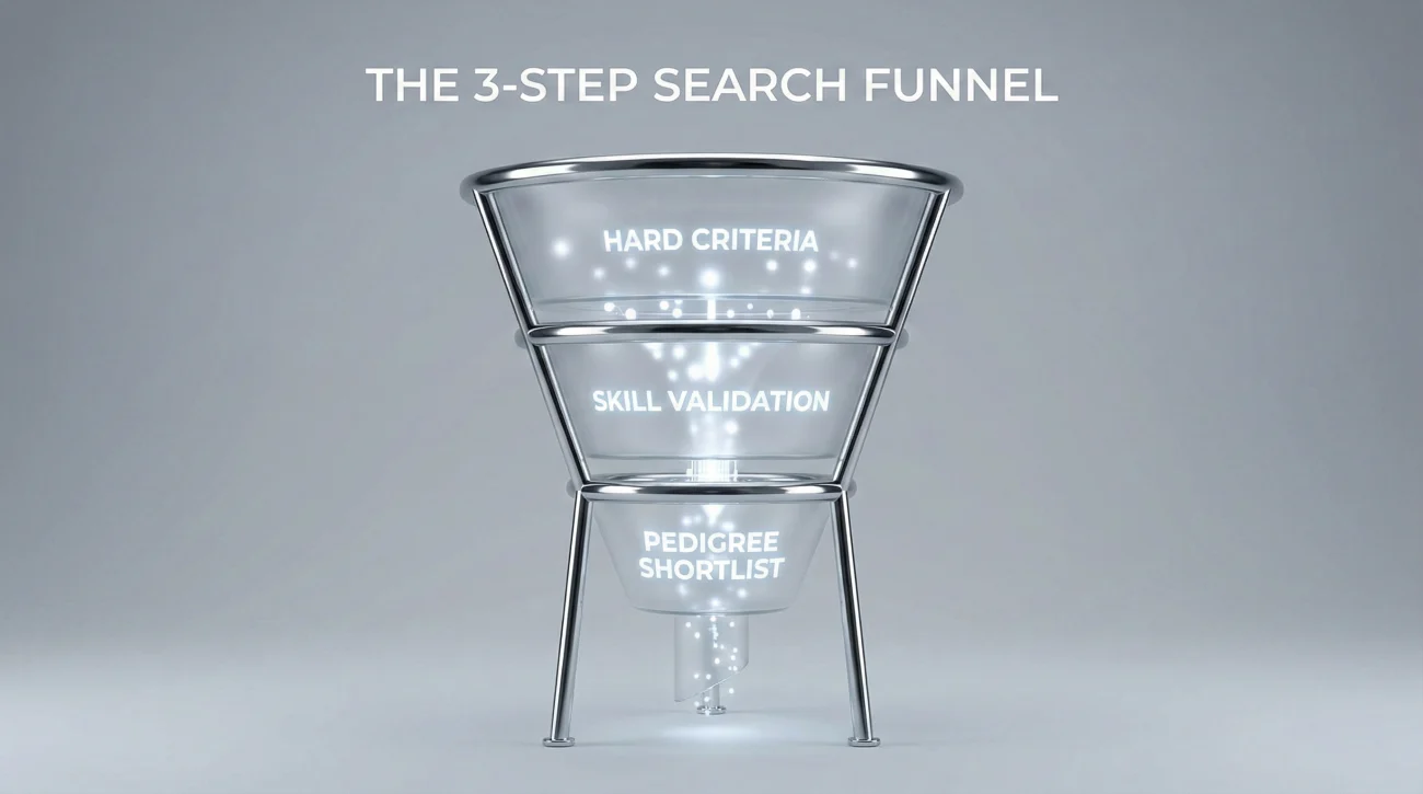 The 3 Step Search Funnel