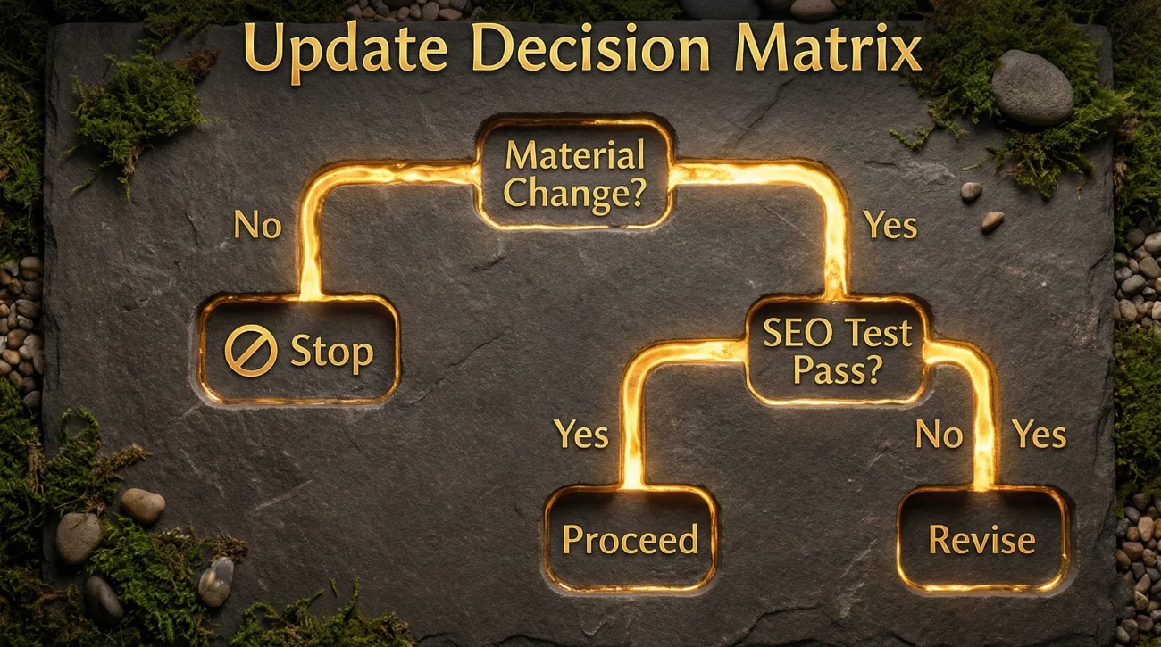 Update Decision Matrix