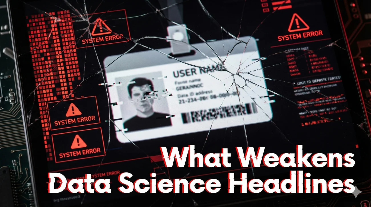 Common Data Science Headline Mistakes - Visual Metaphor