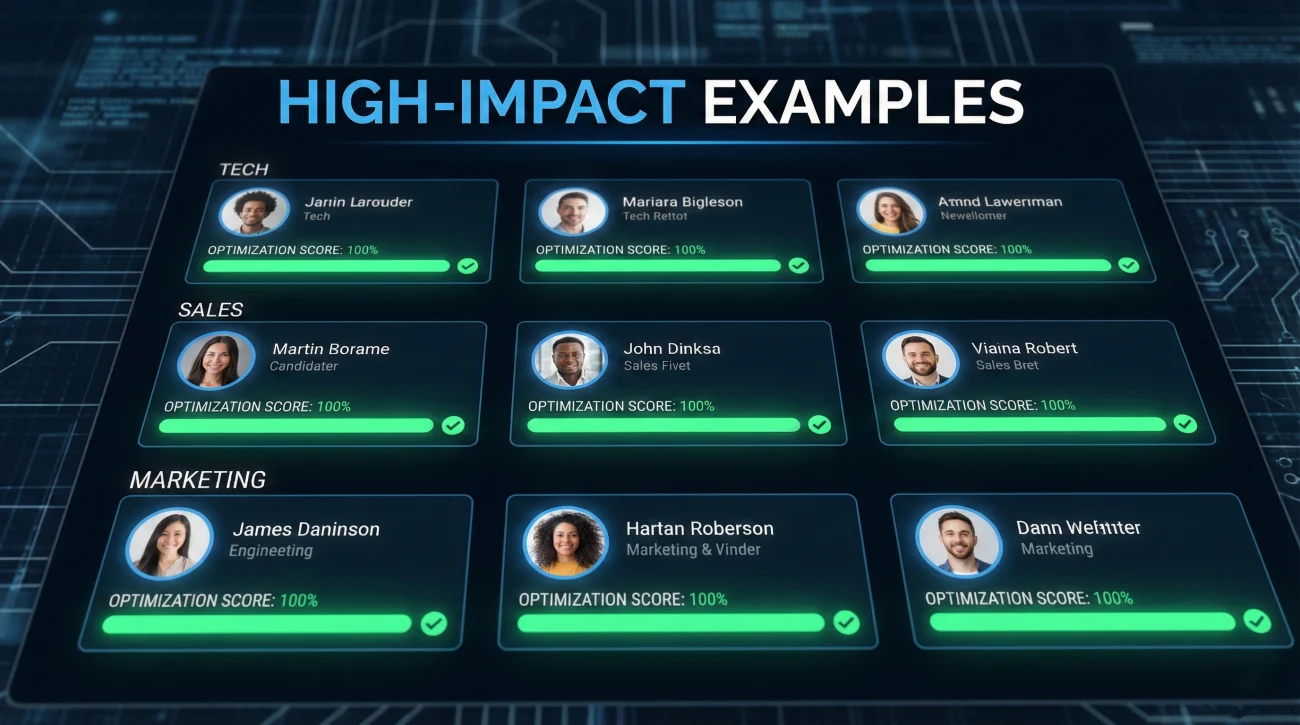 High Impact Examples