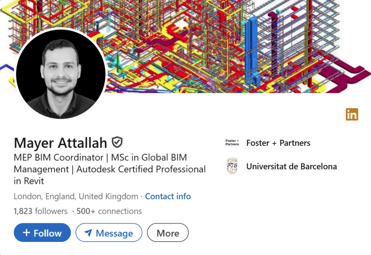 LinkedIn Headline Example For BIM Manager