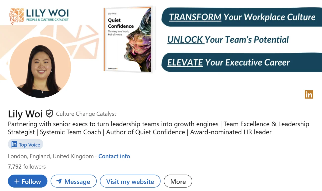LinkedIn Headline Example For Coach