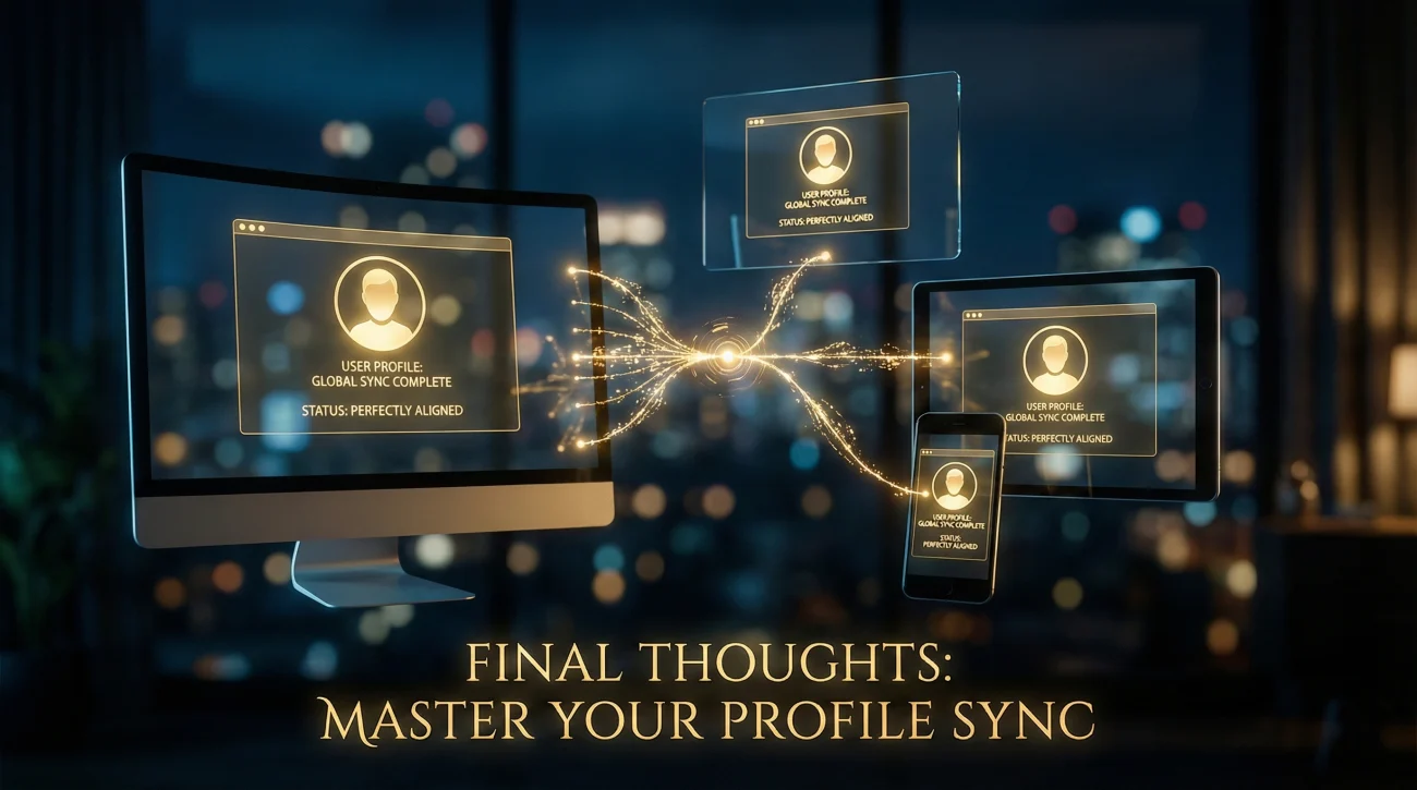 Perfect Professional Profile Sync - Final Concept