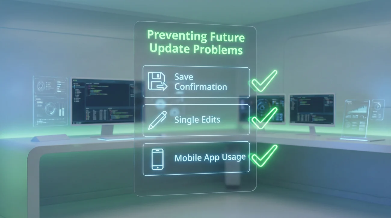 Preventing Future LinkedIn Profile Update Problems - Best Practices
