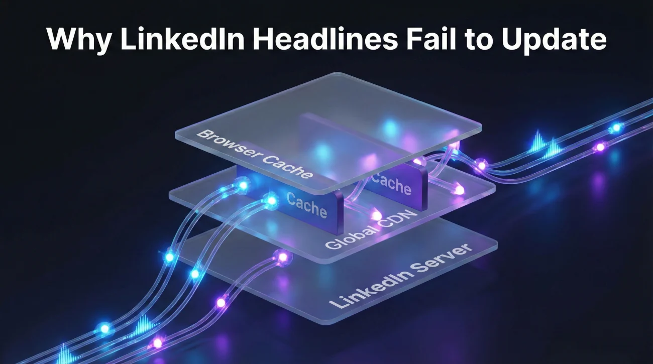 Why LinkedIn Headlines Fail To Update - Technical Breakdown