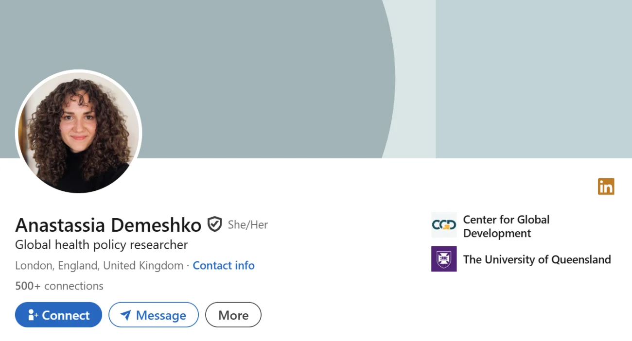 LinkedIn Headline Example For Healthcare & Public Health