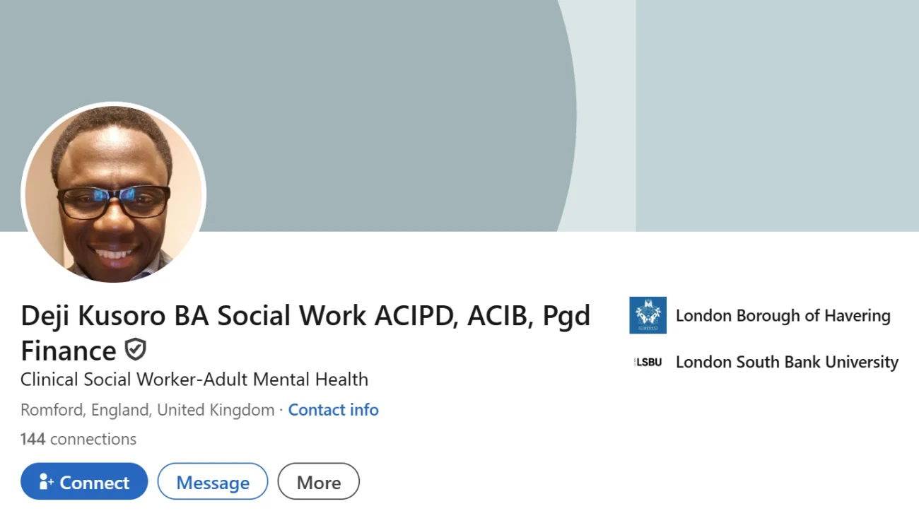 LinkedIn Headline Example For Social Worker